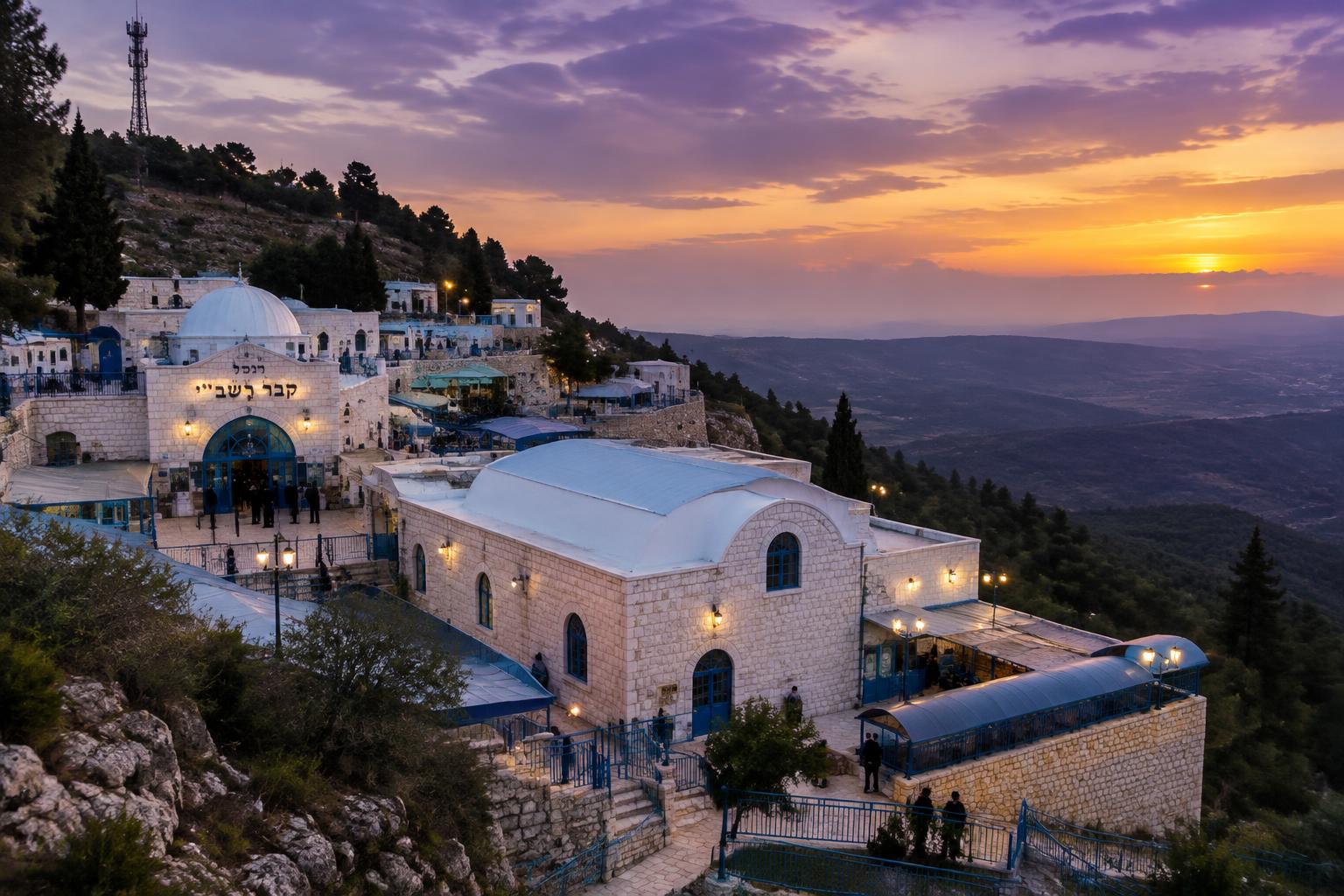 Mount Meron — Rabbi Shimon bar Yochai