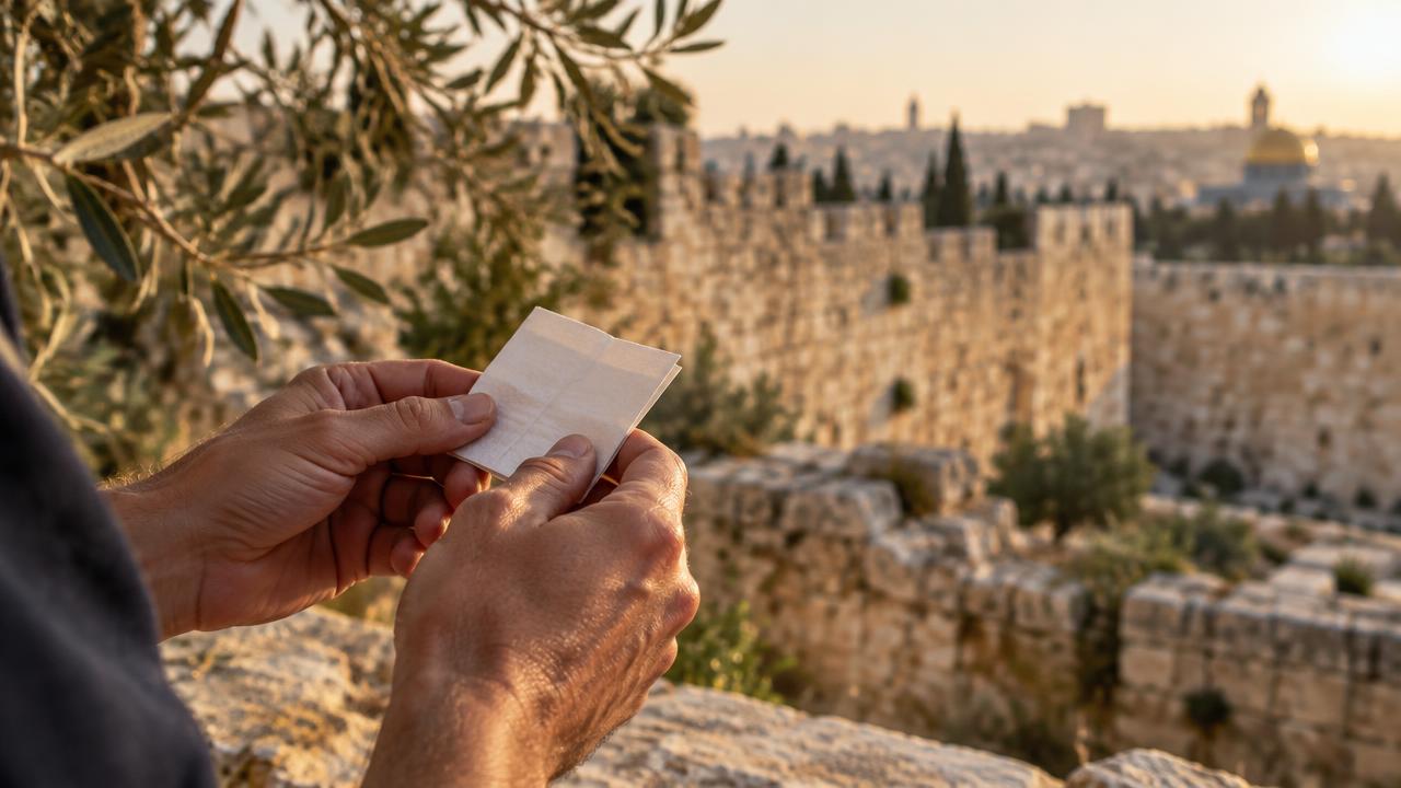 We Pray at the Holy Sites